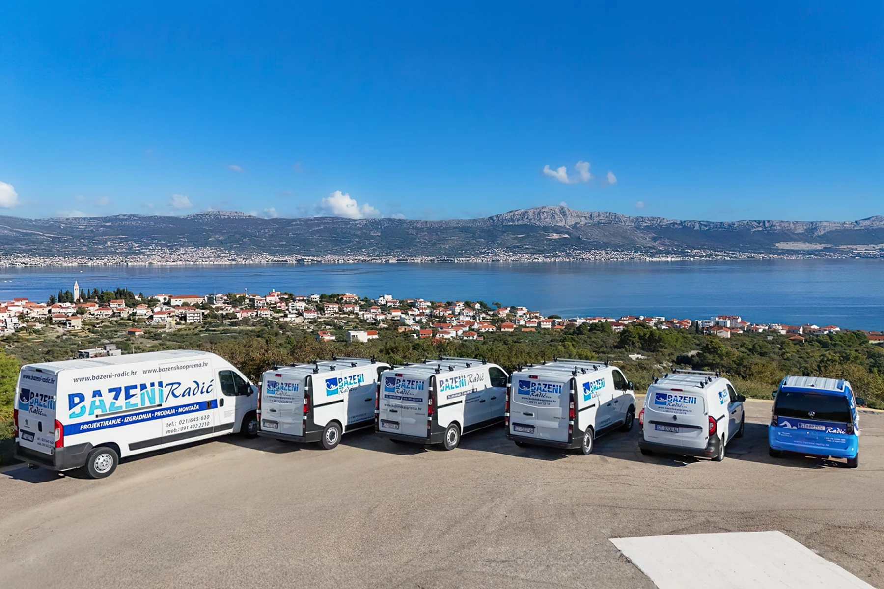 Bazeni Radić flota - Kaštelanski zaljev